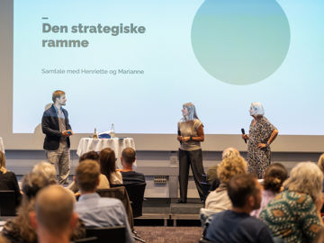 Formandskabet i Finansforbundet Jyske Bank Kreds bliver interviewet om kredsens strategi