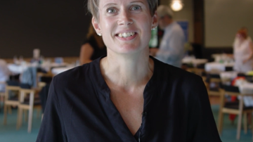 Tanja Britt Laursen fortæller om at deltage i TR-seminar i Finansforbundet i Danske Bank
