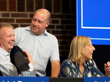 Nyt formandsskab griner