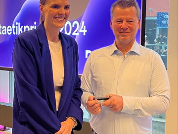 SupWiz vinder Dataetikprisen for 2024