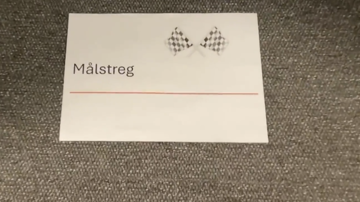 Målstreg, der viser, hvor langt vi er nået i Finansforbundet i Danske Bank