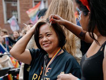 Pride stemning