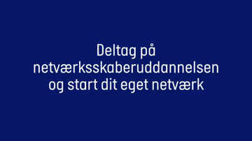 Netværksskaberuddannelse